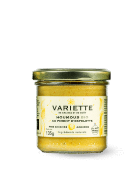 Houmous au piment d’Espelette BIO