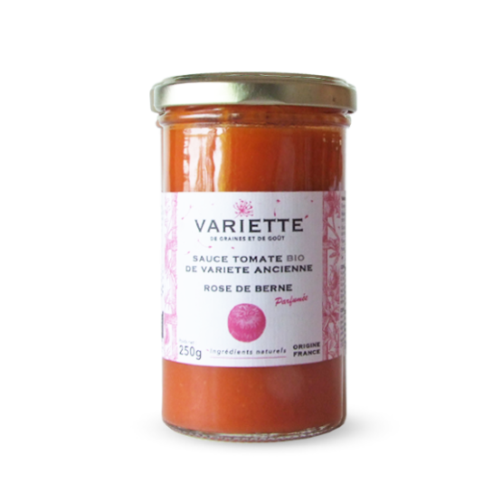 sauce tomate ancienne bio rose de berne