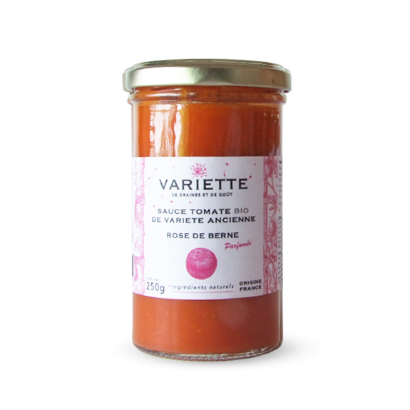 sauce tomate ancienne bio rose de berne
