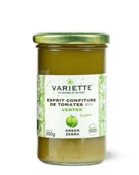 Esprit confiture de tomates anciennes vertes GREEN ZEBRA – BIO