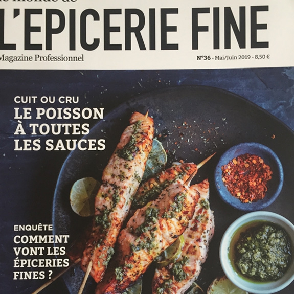 Nouveau produit variette dans le monde de l’épicerie Fine Mai Juin 2019