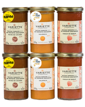 Pack découverte de 6 sauces tomates différentes 250g – 24-3