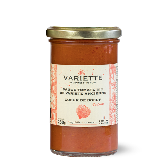 sauce tomate coeur de boeuf rouge