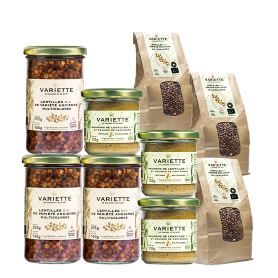 pack lentilles anciennes