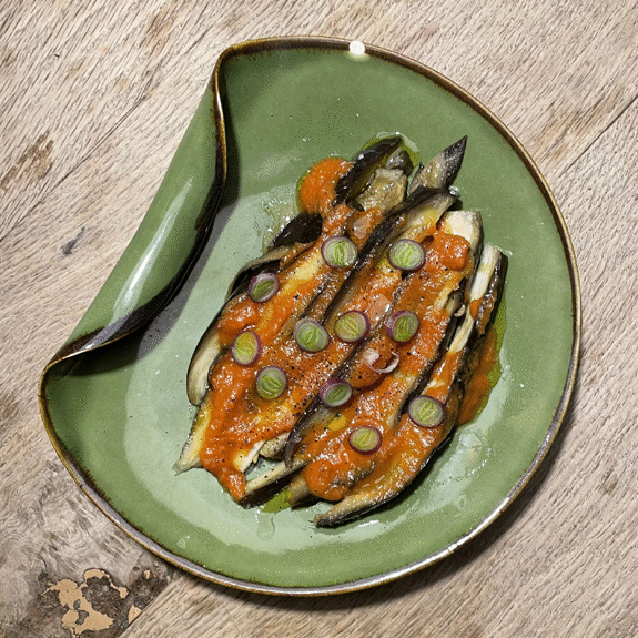 AUBERGINES ET SAUCE TOMATE VARIETTE